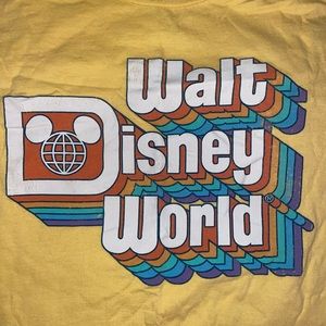 Disney World Shirt - Beautiful Gold Color!! They sell this in a sweatshirt too